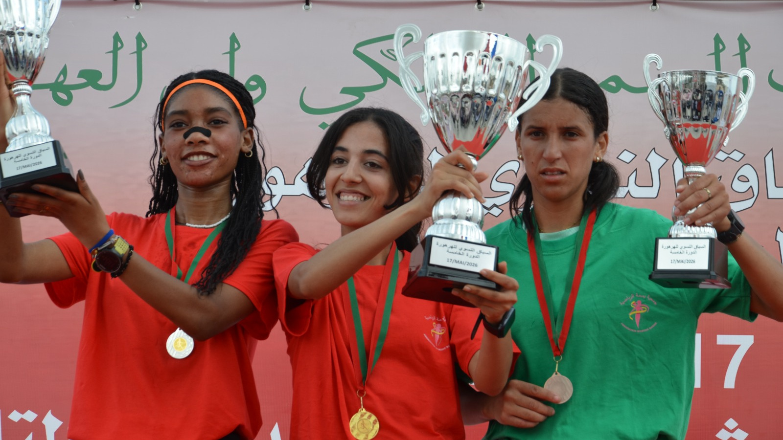 Course féminine sur route : Harhoura pris d’assaut par une grande foule lors de la 5ème édition 