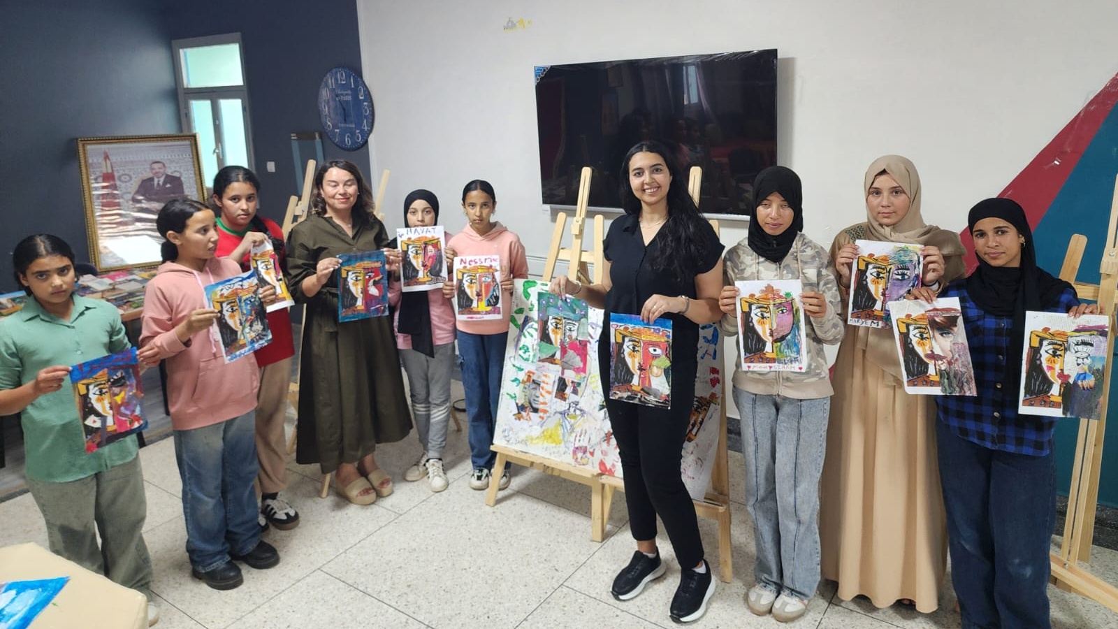 Association Doukkala  : Quand les couleurs de Pablo Picasso illuminent Dar Taliba d'El Jadida