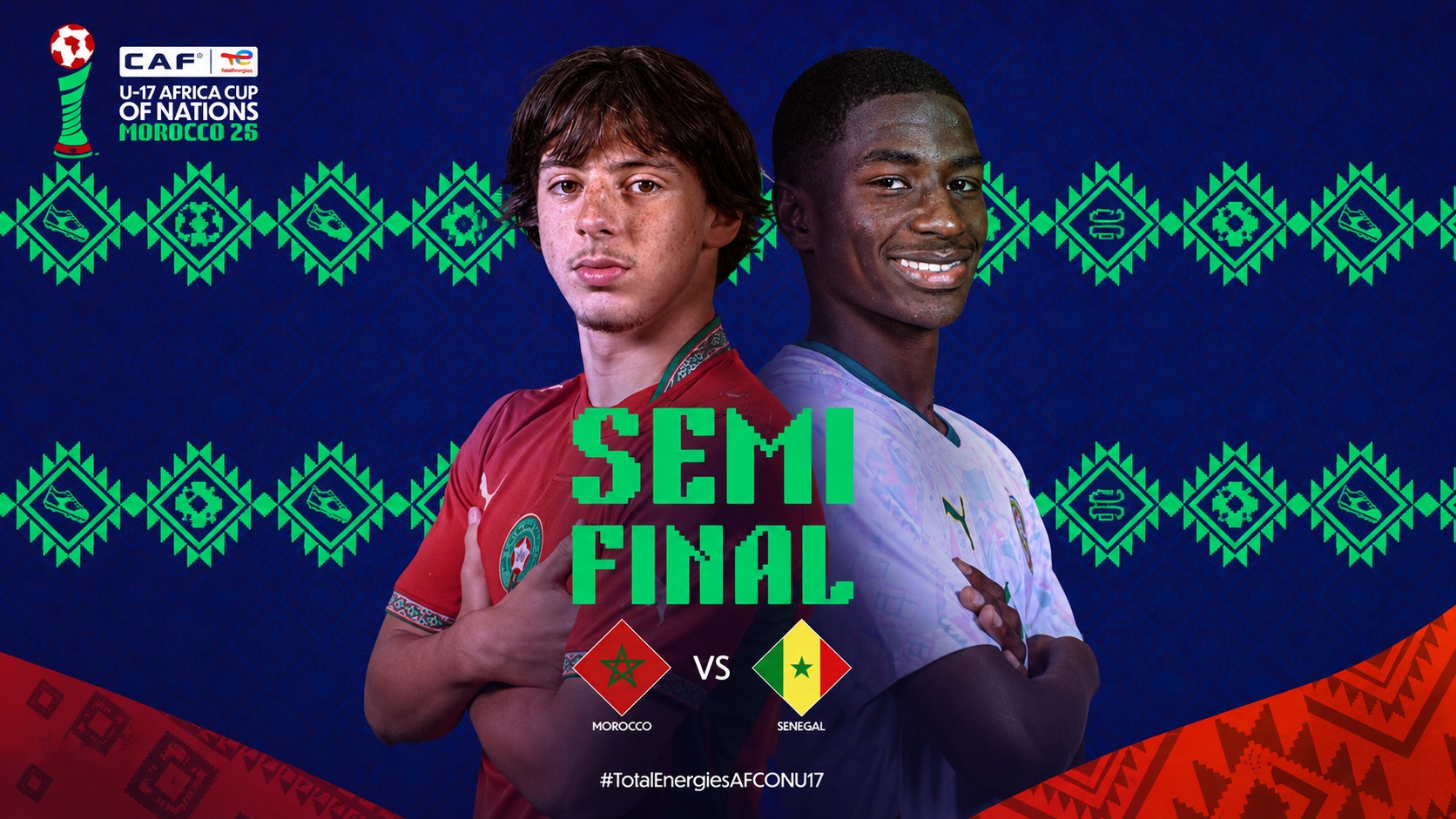 CAN U17: Opportunistes et combatifs , les Lionceaux  terminent demi-finalistes face au Sénégal