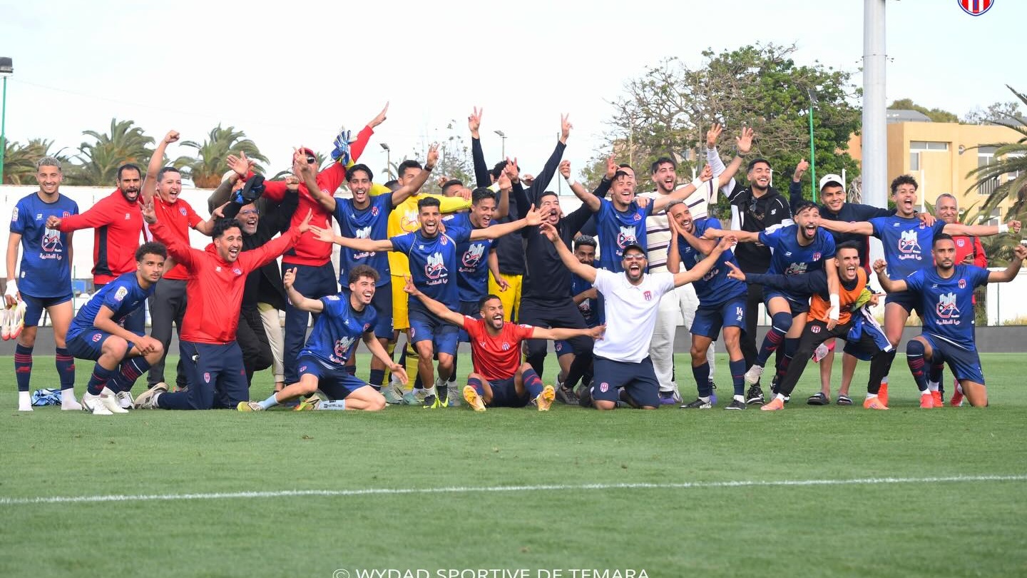 J25 Al Botola D2 : Wydad Témara et le MAT se détachent, le RAC s’enlise