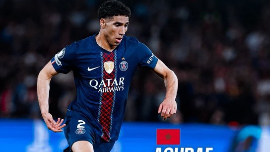 Finale Ligue des Champions : Hakimi de retour, le PSG au complet 
