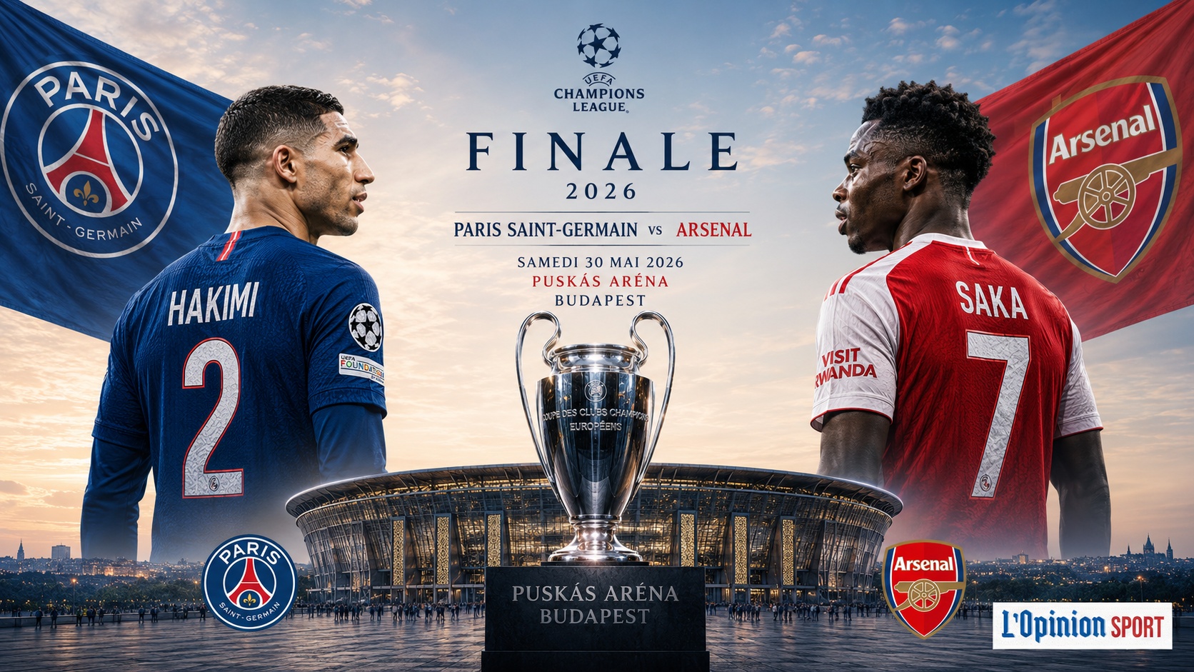 LDC UEFA / PSG-Arsenal : une finale indécise jusqu'au bout