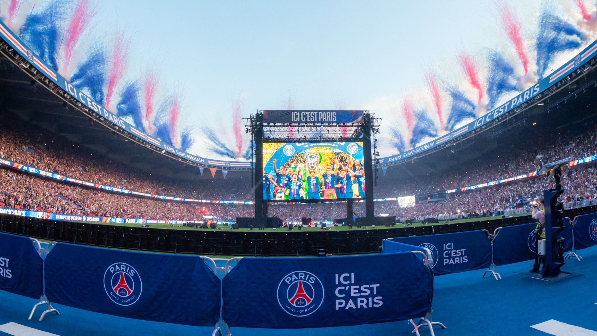 PSG :  les Parisiens ont célébré  leur deuxième titre consécutif en Ligue des champion