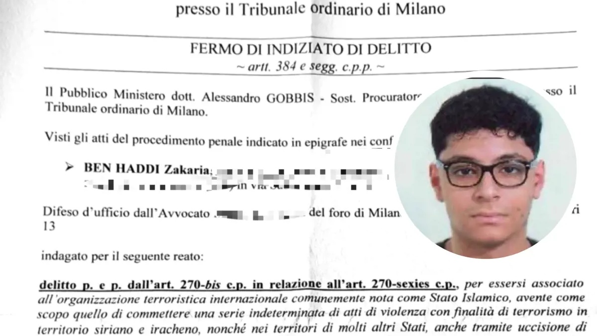 Italie : Un Italo-Marocain de 21 ans maintenu en détention dans une enquête antiterroriste