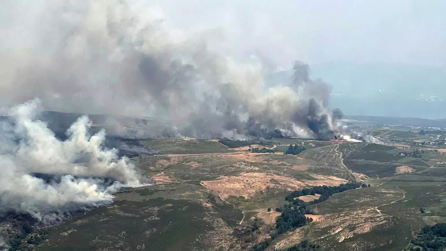 Al Hoceïma : Un incendie de forêt mobilise les secours à Imzouren