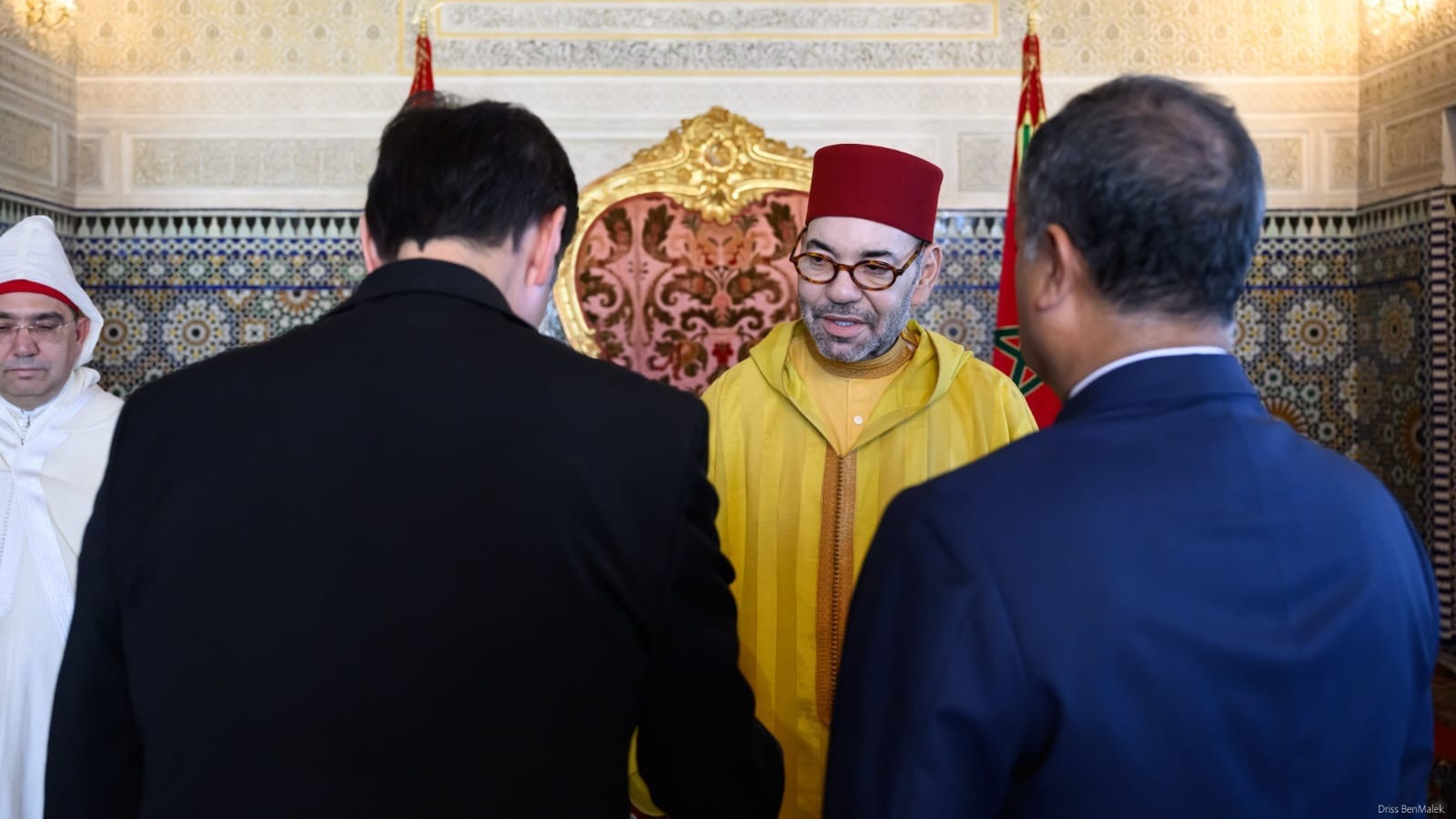 SM le Roi reçoit les lettres de créance de 12 nouveaux ambassadeurs au Palais Royal de Rabat