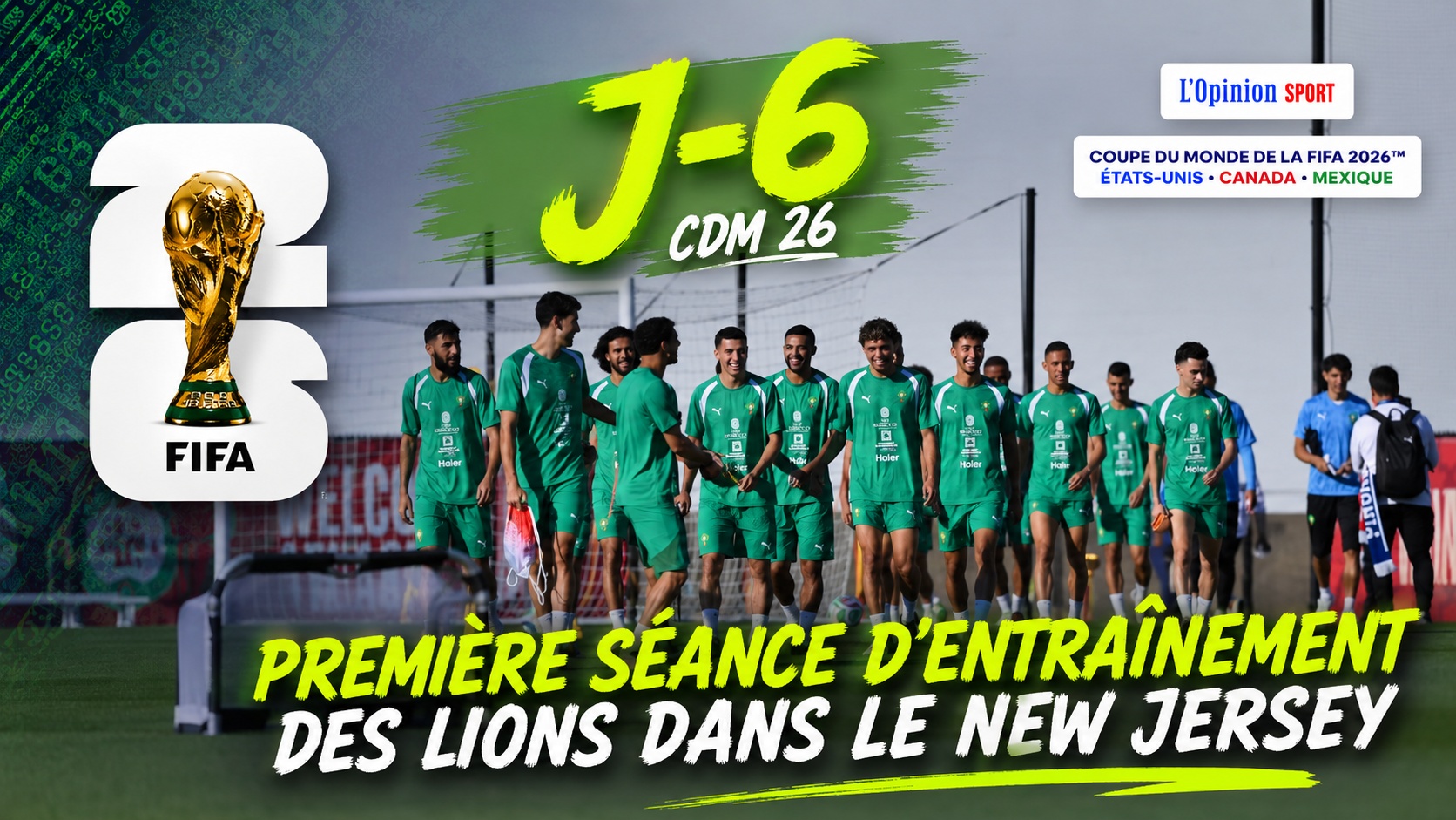 CDM 26 / J-6 : première séance d’entraînement  de l'EN dans le New Jersey  