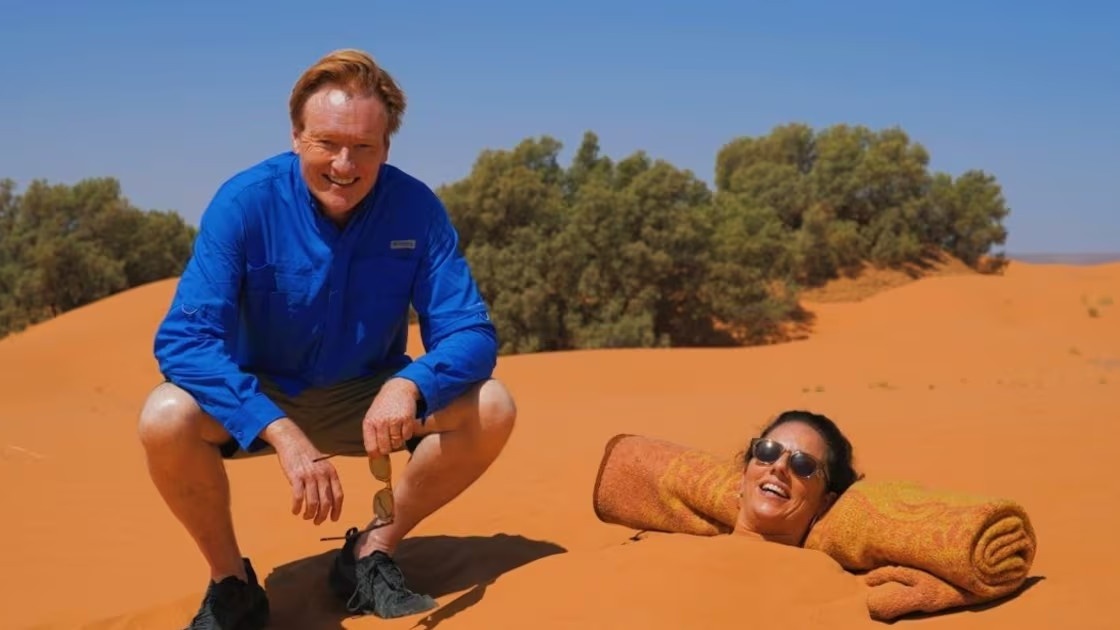 Après les Oscars, Conan O’Brien découvre le Maroc