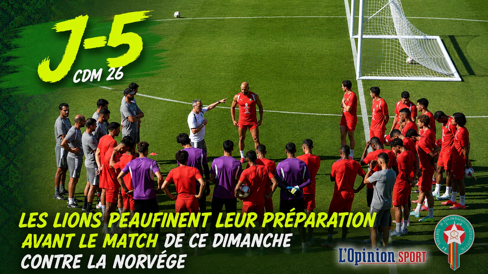 CDM / J-5 : Les Lions peaufinent leur préparation 