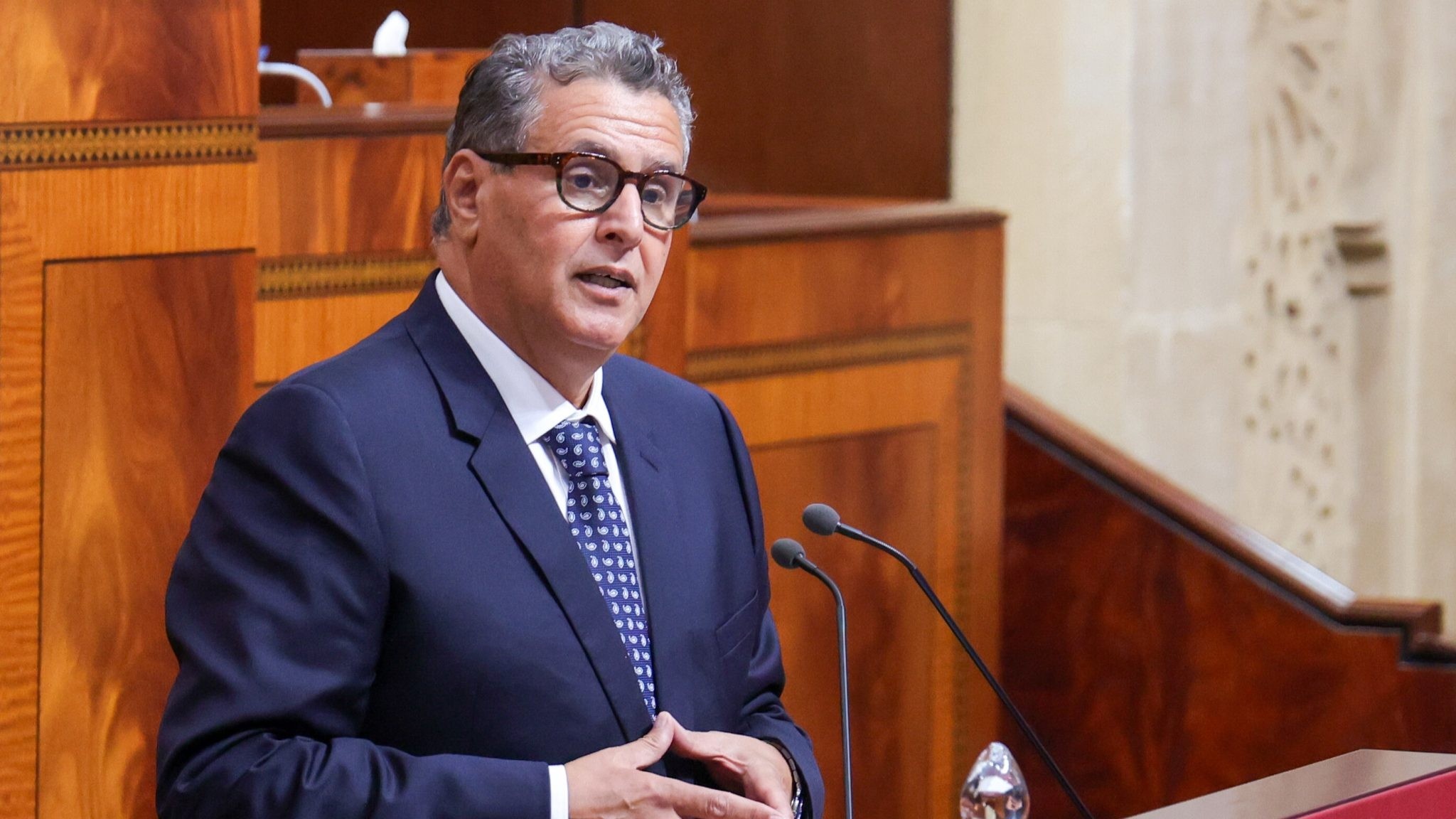 Akhannouch : "Près de 3,4 millions d’élèves bénéficiaires de l’aide sociale directe"