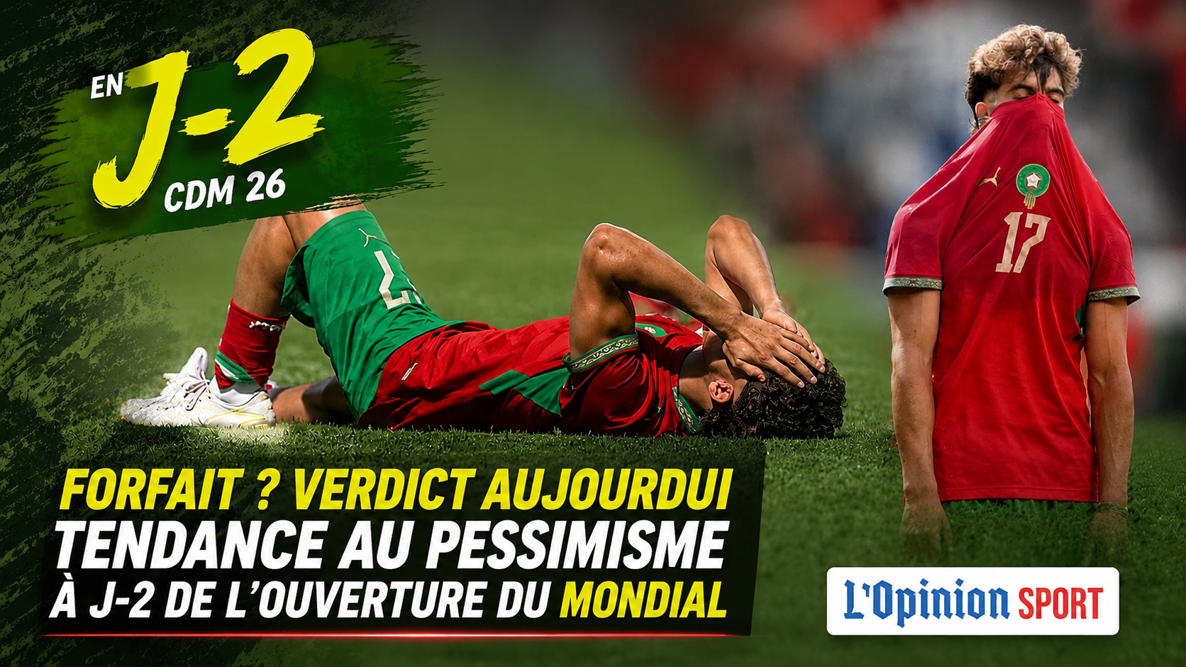 Mondial / EN : l’inquiétude grandit autour d’Ezzalzouli