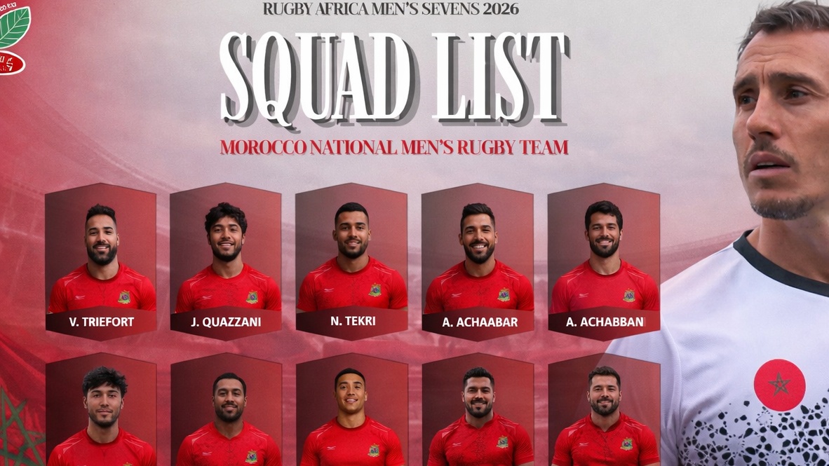 CAN Rugby à VII : La liste finale dévoilée 