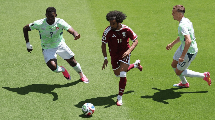 CdM 2026 : le Qatar égalise dans le temps additionnel face à la Suisse.