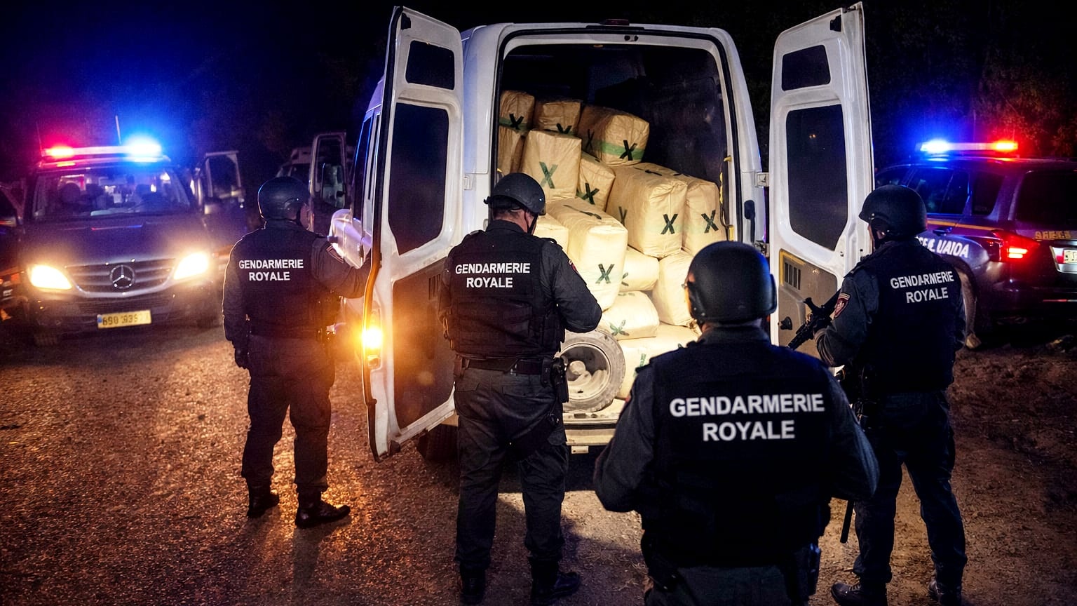 Une importante cargaison de chira saisie par la gendarmerie royale à El Jadida