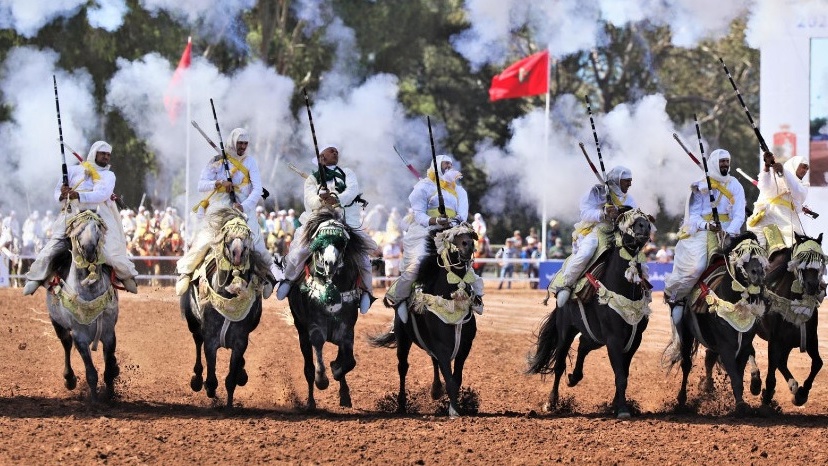 Rabat : Coup d’envoi de la 25ème édition du Prix Hassan II des arts équestres traditionnels “Tbourida”