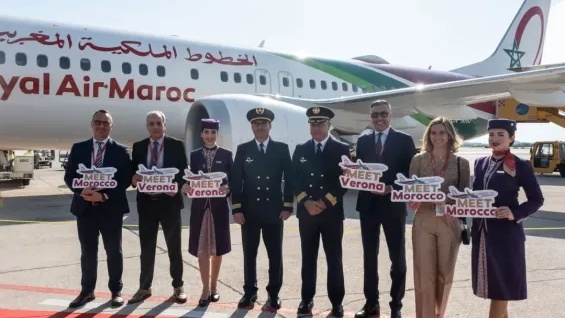 Royal Air Maroc lance une liaison directe entre Vérone et Casablanca à partir du 21 juin