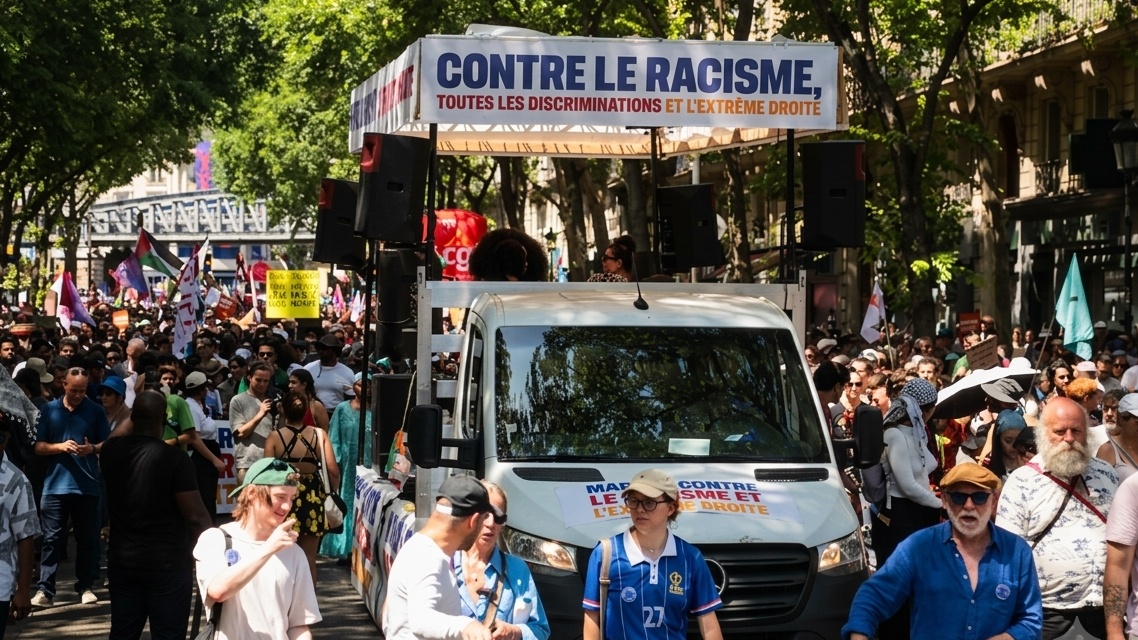 Il y a "trop de racisme maintenant en France"