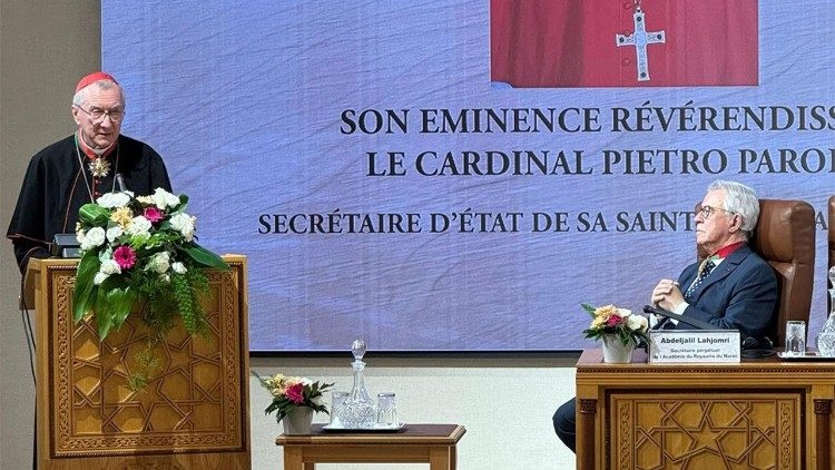 Le cardinal Pietro Parolin investi membre d’honneur de l’Académie du Royaume du Maroc