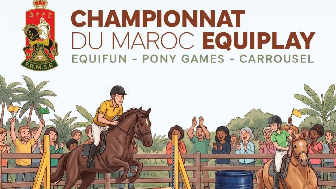 Sports Équestres:  La 5ème édition du Championnat du Maroc Equiplay au Domaine de Sidi Berni