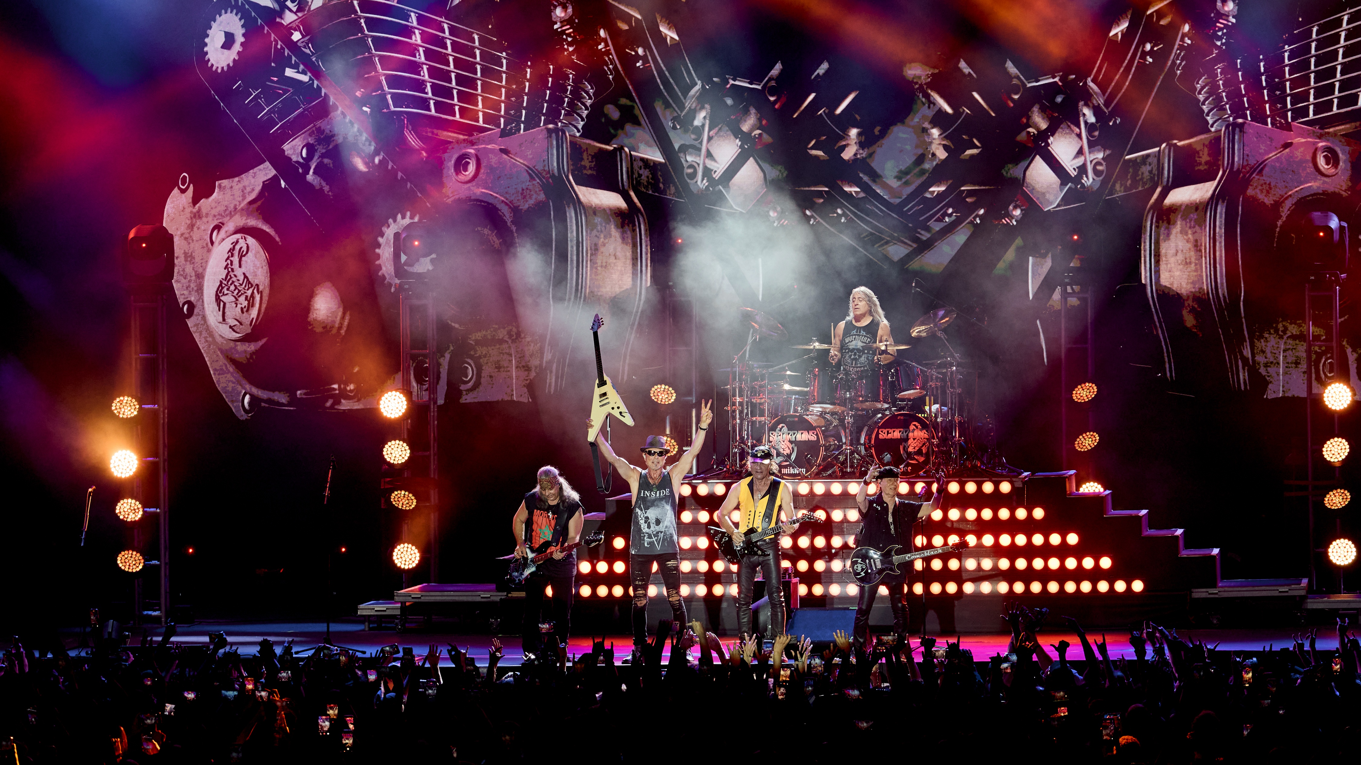 À Jazzablanca, Scorpions fait vibrer toutes les générations au rythme du hard rock rétro