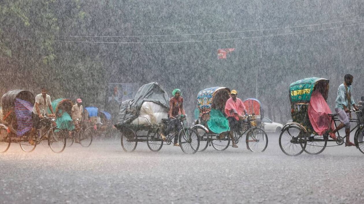 Des pluies record font six morts au Bangladesh