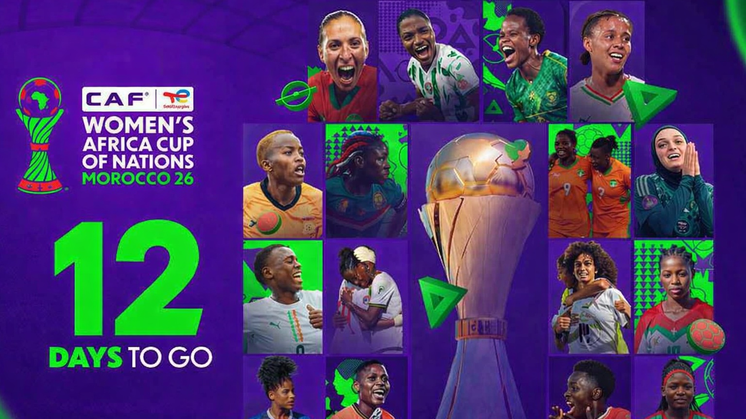 CAN (f) Maroc 26 / J-12 avant le coup d'envoi : les groupes 