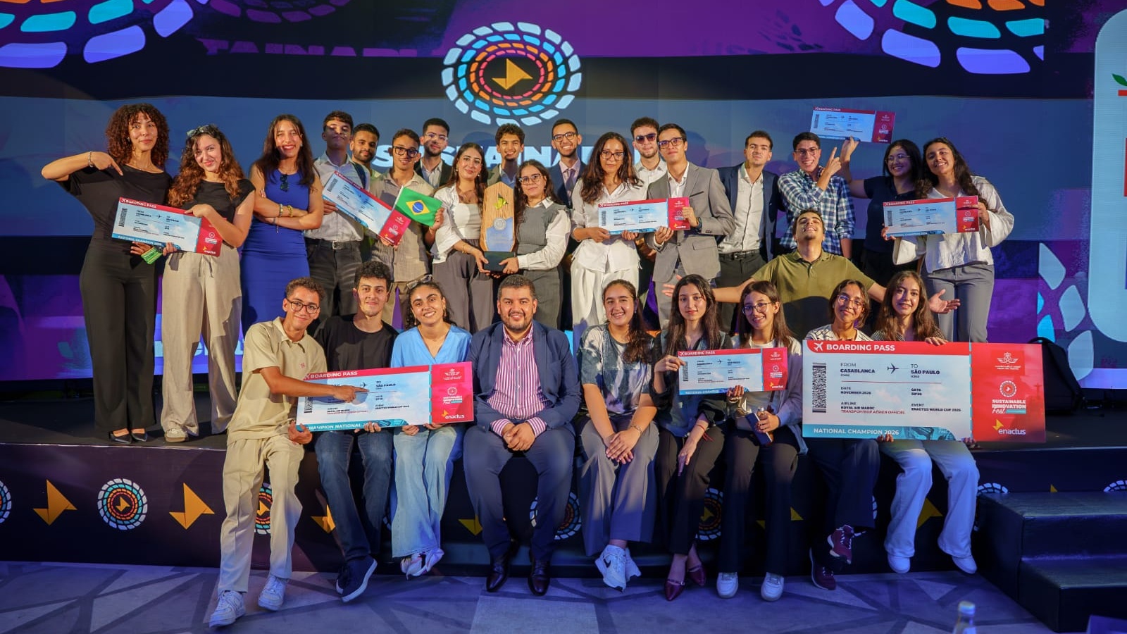 Entrepreneuriat: Enactus EMI et Enactus ENCG Settat représentent le Maroc au Brésil 