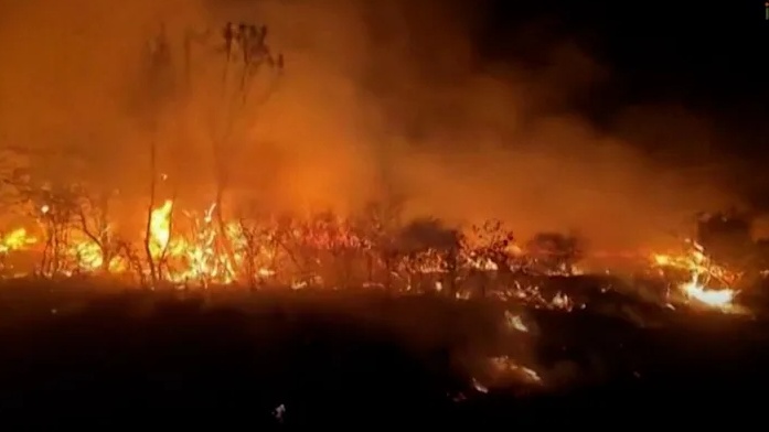 Incendie monstre en Espagne 