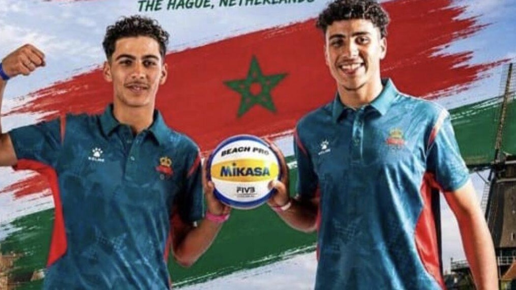 Pays-Bas. Mondiaux Beach volley U18 : Deux volleyeurs marocains disparaissent avant l’ouverture de la compétition 