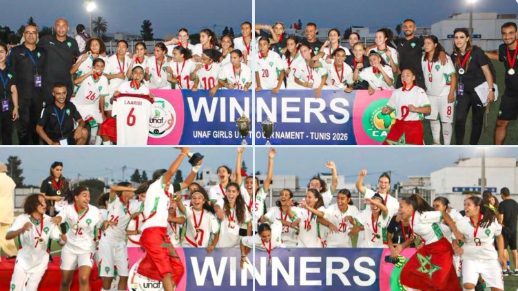Tournoi UNAF U17 (f) Tunisie 26 : Les Lioncelles sacrées championnes