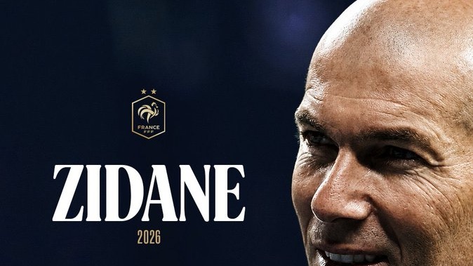 France / Officiel :  Zidane sélectionneur des Bleus jusqu’en 2030