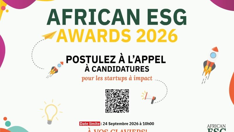 Entrepreneuriat: Les candidatures ouvertes aux African ESG Awards