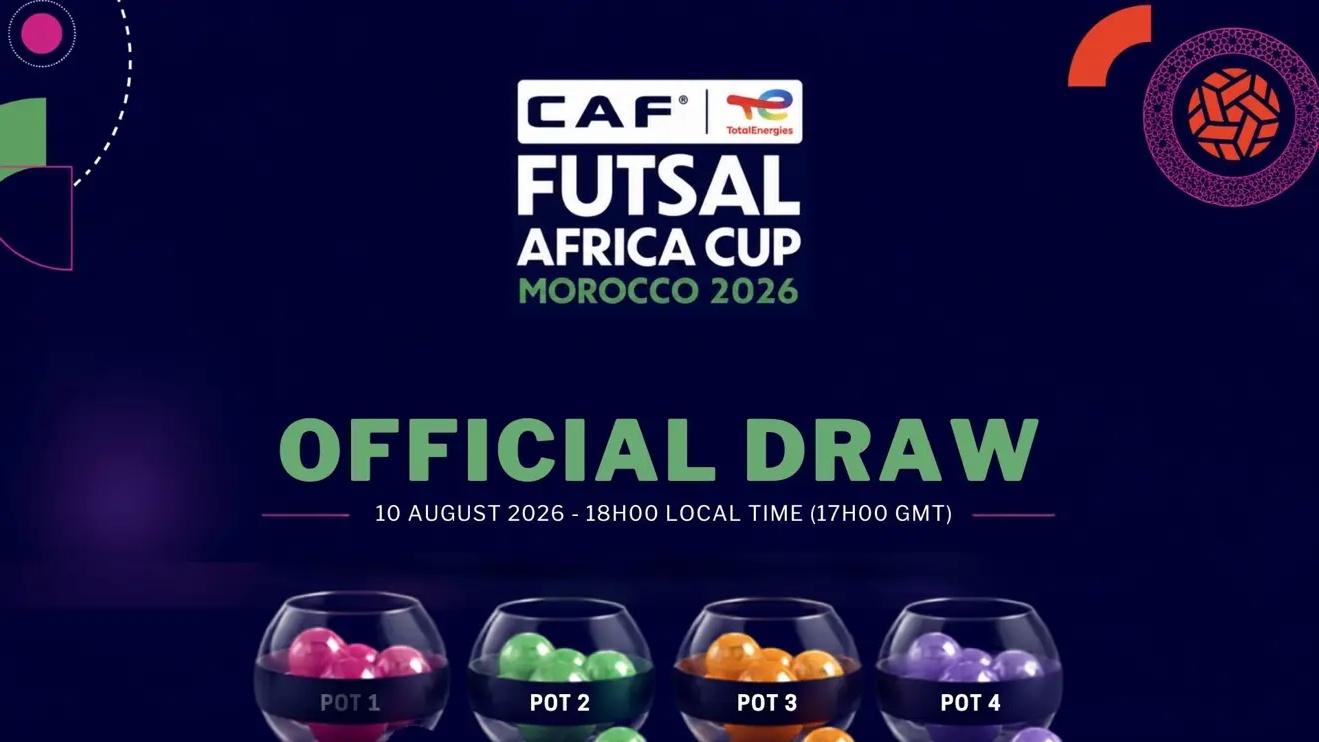 CAN Futsal 2026 : le Maroc accueille le tirage des groupes lundi