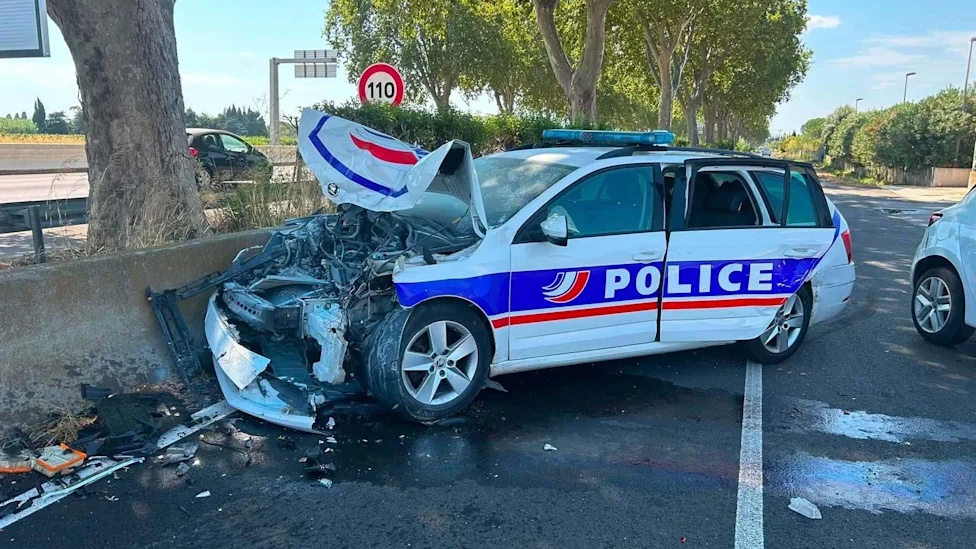 Cinq policiers blessés par un chauffard à Perpignan