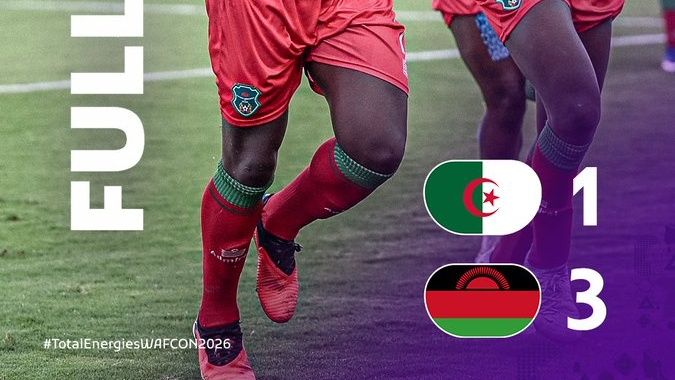 CAN(f) Maroc 26 : Le Malawi éteint l’Algérie et s’offre une finale historique
