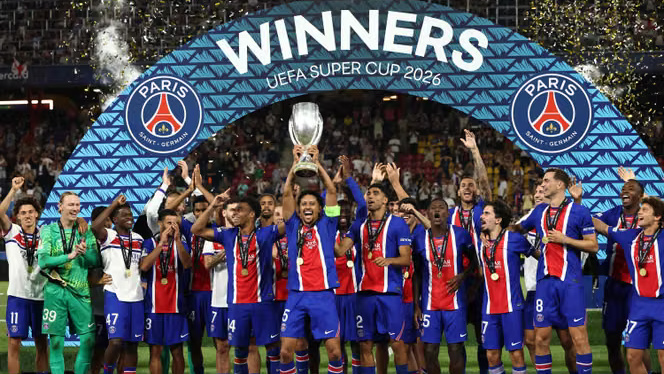 Supercoupe d’Europe :  Le PSG conserve son titre