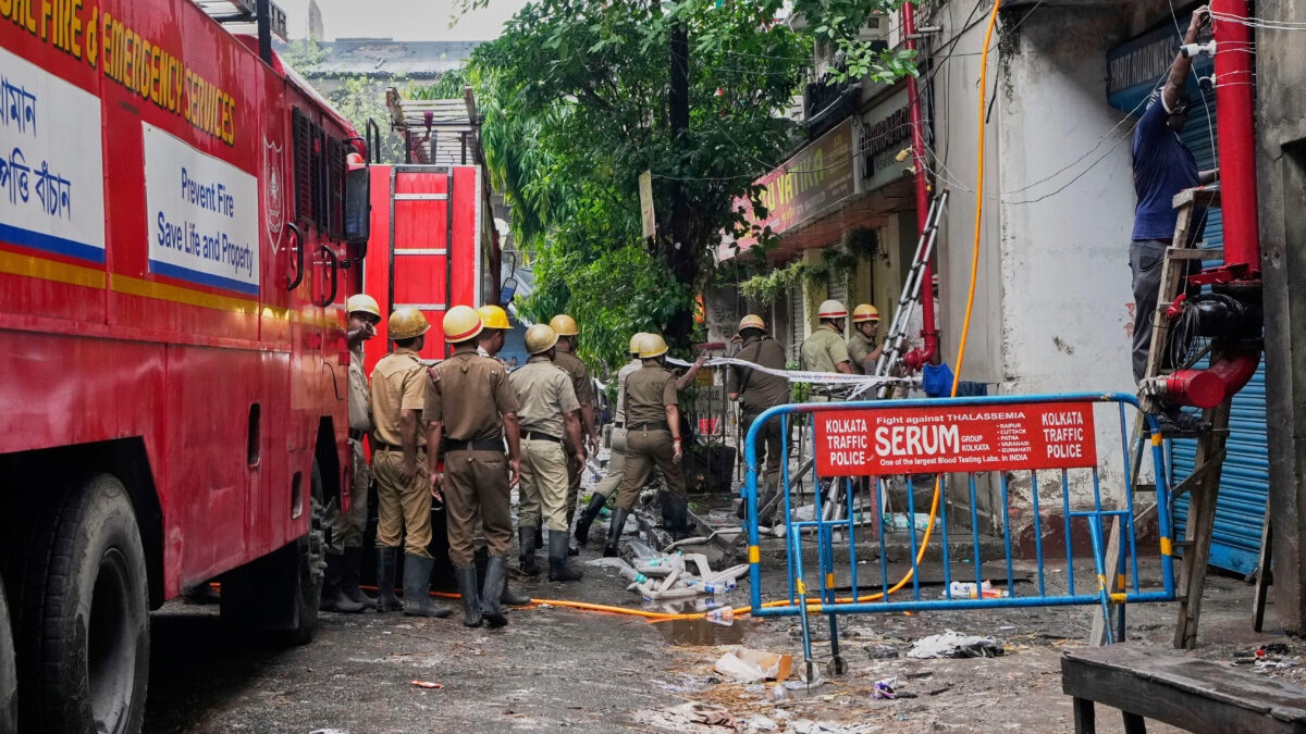 Neuf morts dans un incendie en Inde