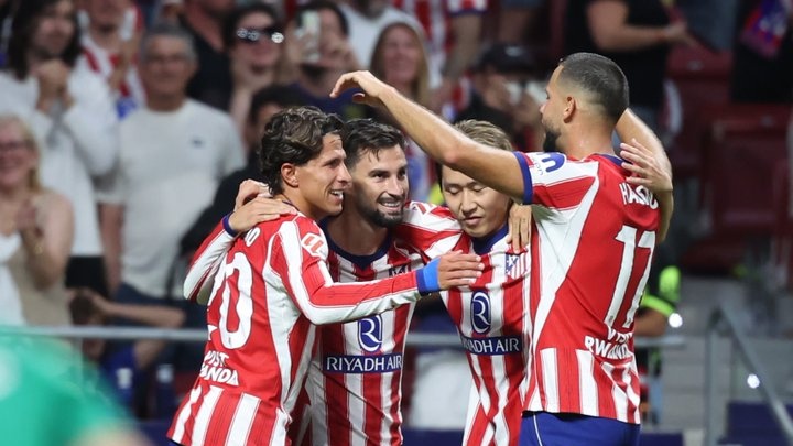 Liga-J1 : l’Atlético de Madrid réussit son entrée face à Málaga