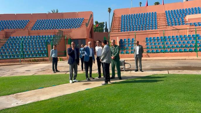 Infrastructures sportives de Marrakech: Du Harti au Grand Stade, les préparatifs passent à la vitesse supérieure