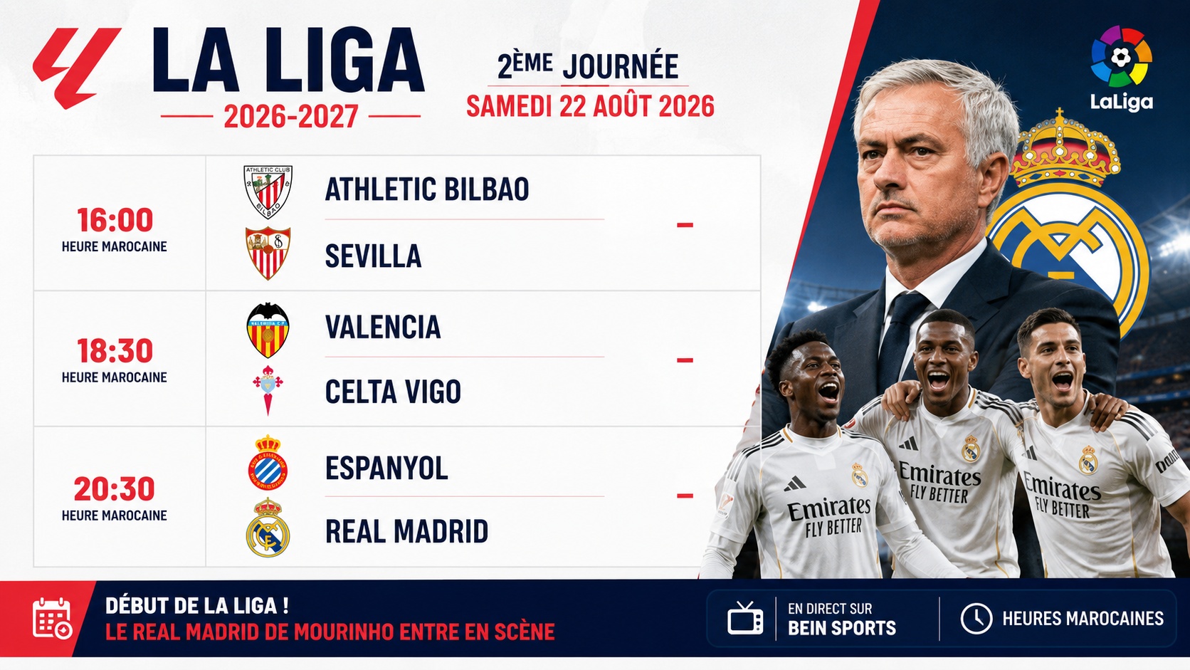 Liga : le Real de Mourinho entre en scène