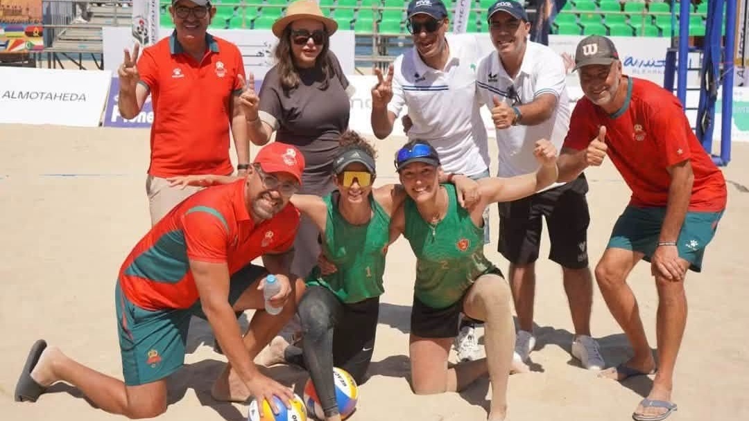Coupe d’Afrique -Beach volley 2026 : le Maroc joue l’or africain chez les dames et les hommes