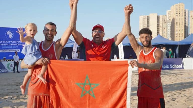 Coupe d’Afrique -Beach volley 2026 :El Graoui et El Gharouti sacrés champions d’Afrique et qualifiés pour Los Angeles 2028