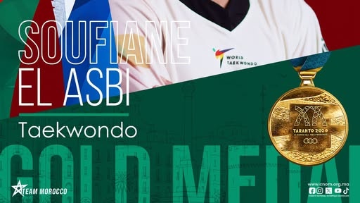 JM 2026 : Soufiane El Asbi décroche l’or, le taekwondo marocain à l’honneur