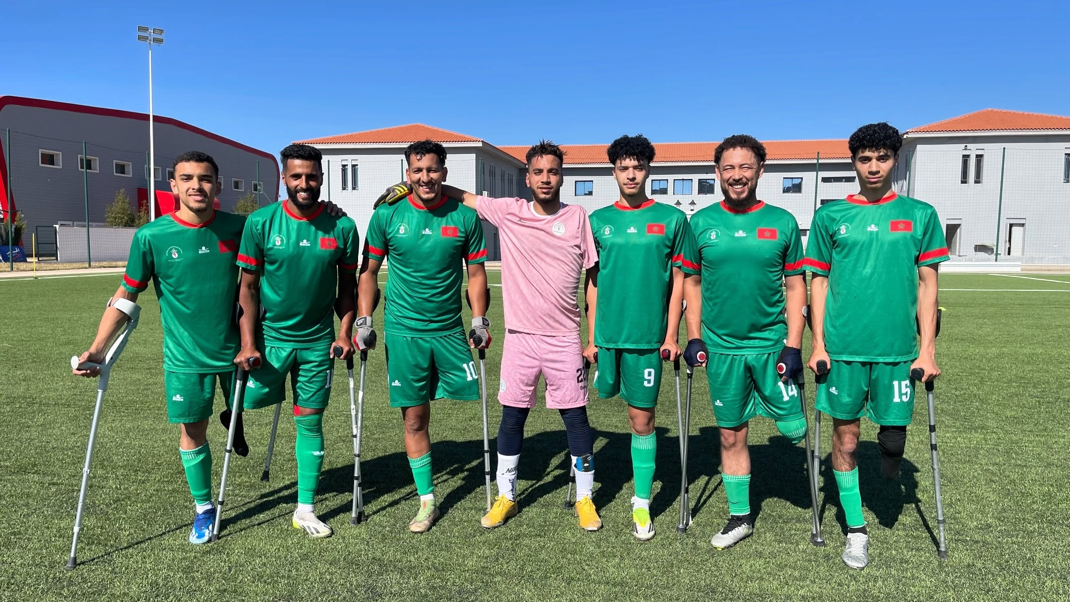 Foot pour Amputés : Maroc - Pologne à Marrakech en préparation du Mondial