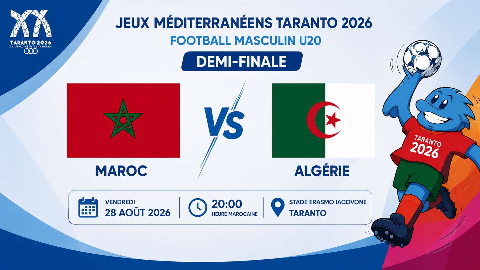 JM 2026 : Maroc-Algérie, un derby maghrébin pour une place en finale