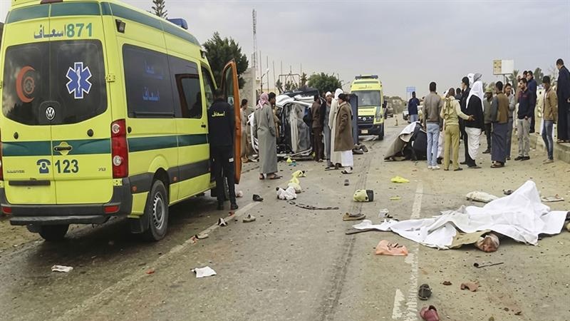 16 morts dans un accident dans le Sinaï
