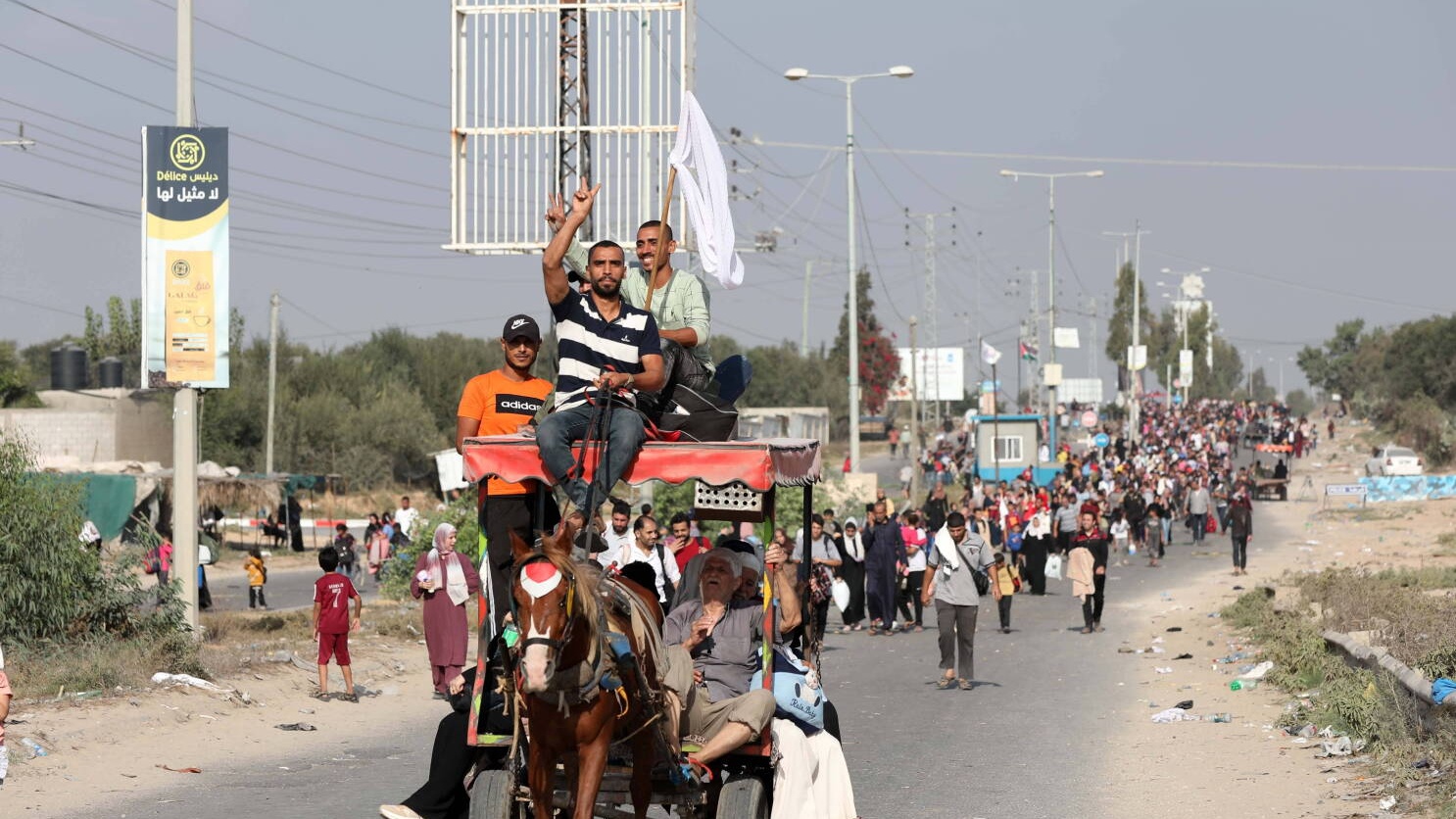 Palestine : Israël prêt à déplacer les Palestiniens