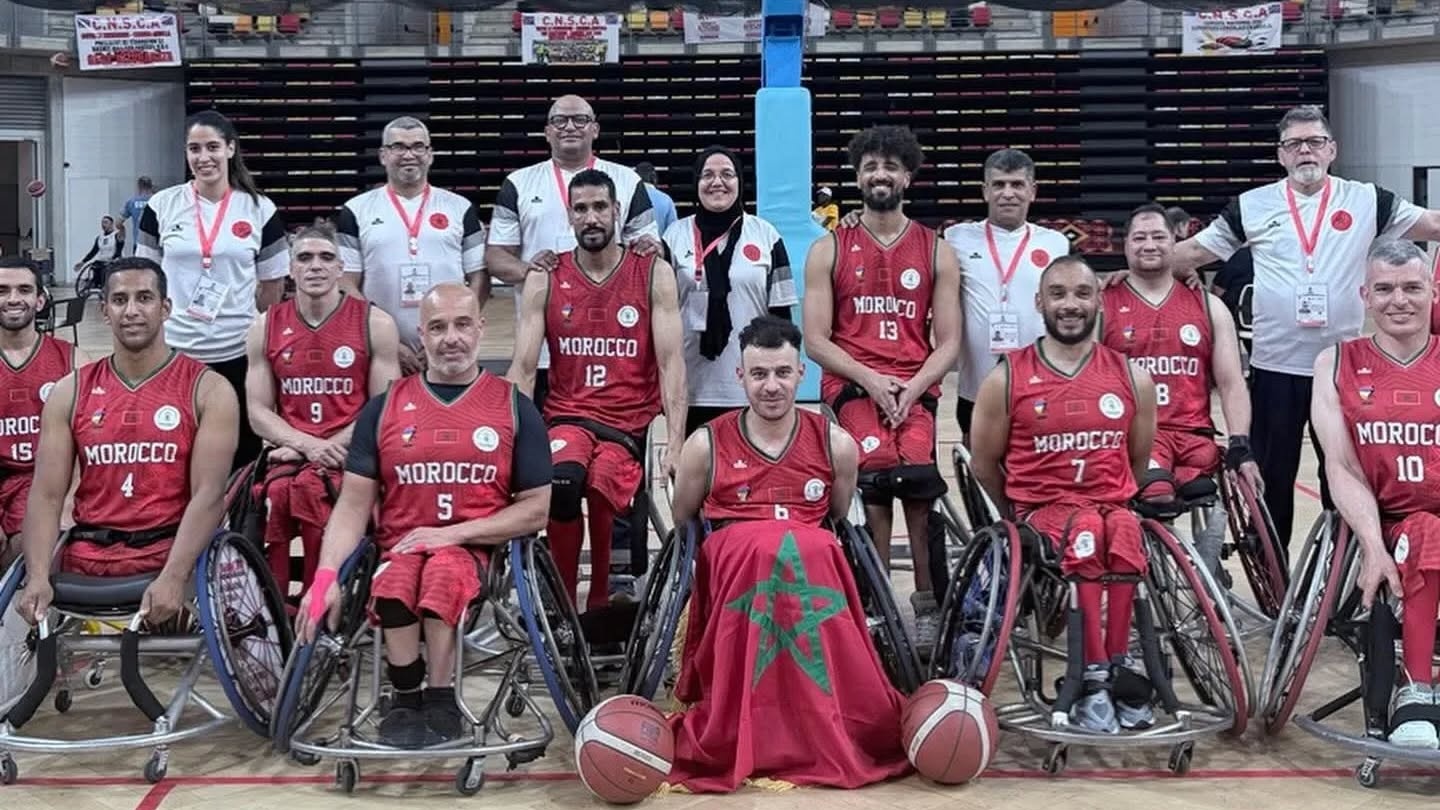 Mondial basketball (fauteuil roulant) : le Maroc face au Canada pour son entrée en lice 
