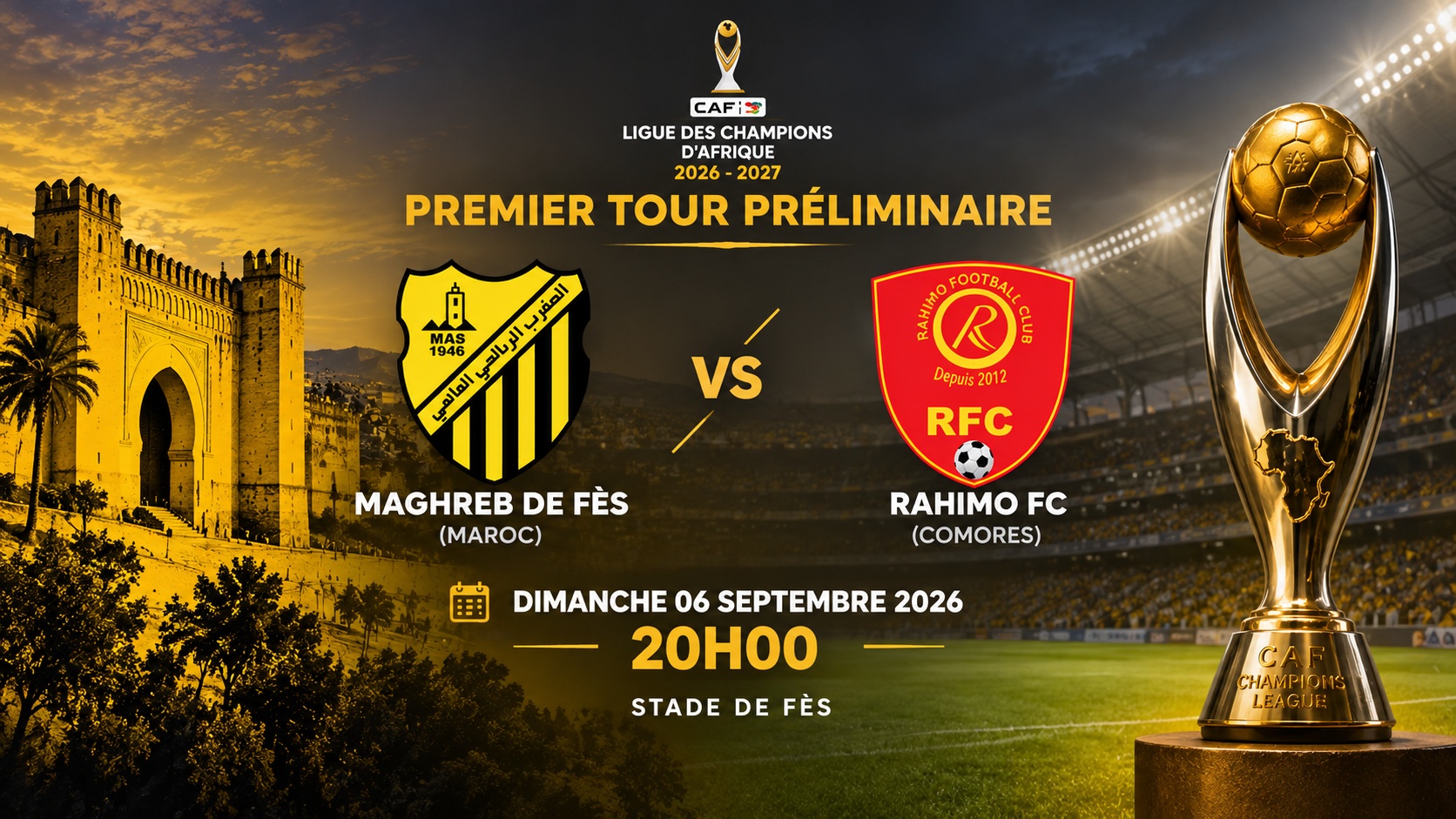 CAF : Le MAS retrouve la Ligue des champions ce soir
