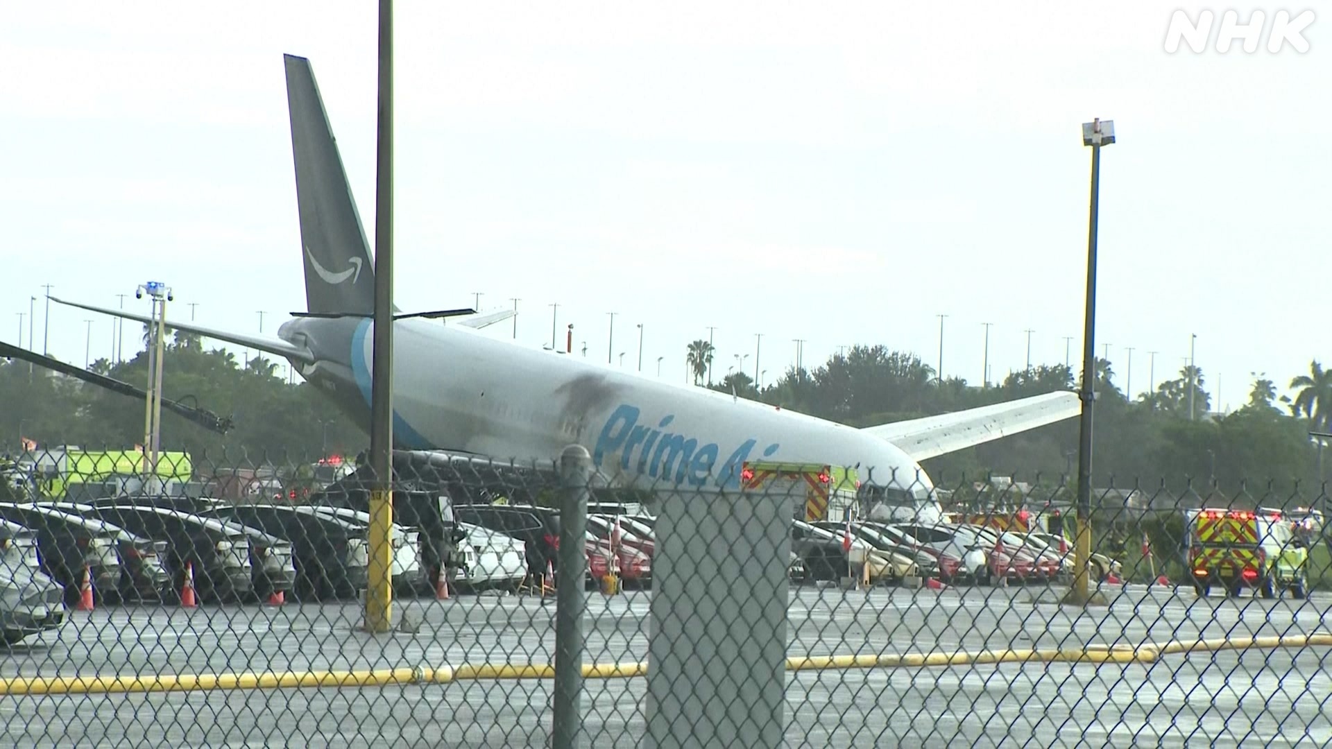Miami : Un avion-cargo sort de piste, cinq morts 